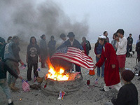 4th Annual Old Time American Flag Burn on July 3