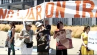 Protest at Pelosi's Mansion Opposes Moves Towards War With Iran