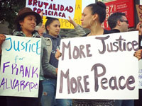 Rally in Salinas Demands Justice for Frank Alvarado, Killed by Salinas Police