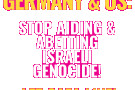 Germany & US: Stop Aiding Israeli Genocide!