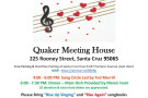 Quaker Meeting House
225 Rooney Street, Santa Cruz, CA 95065