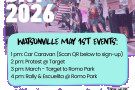 1 - 2pm Mobile Protest (Home Depot - Target)
2 - 3pm Protest at Target, 1415 Main St, Watsonville
3 - 4pm March from Target to Romo Park
...
