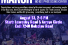 Start: Leavesley Road and Arroyo Circle
End: 7240 Holsclaw Road