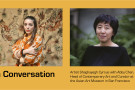Artist Shaghayegh Cyrous and Curator Abby Chen