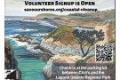 Flyer for Coastal Cleanup Day in Seaside, Sept 19, 9am-noon. Visit https://saveourshores.org/coastal-cleanup