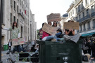 French high school and university students continued their walkout from classes again today after an impasse to their grievances was left...