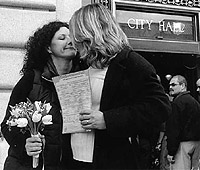 Same-gender marriages continue around the US