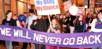 Pro-Choicers to Protest Pro-Lifers