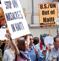 Haiti Action Committee Plans Protest of Massacre by UN "Peacekeepers"