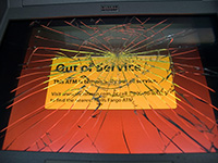 ATMS Broken at Wells Fargo in Santa Cruz