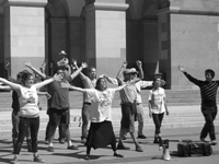 Richardson Grove Direct Action Group Brings Flash Mob to Sacramento