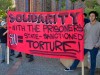 Supporting California and Santa Cruz Prison Hunger Strikers at 'Hunger for Justice'