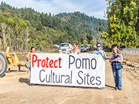 Fight to Protect Ancient Native Sites and Wetlands from Willits Bypass