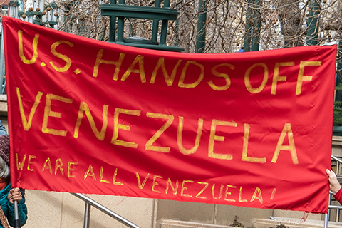 Bay Area Says Hands Off Venezuela