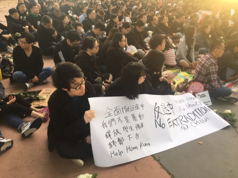Protesters in Hong Kong Continue Demands for Withdrawal of Extradition Bill