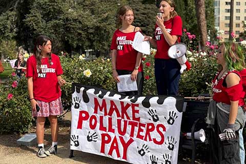 California Youth Demand: Make Polluters Pay