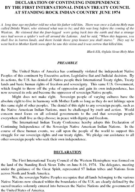 International Indian Treaty Council