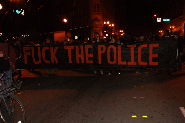 Occupy Oakland New Year S Eve Fuck The Police Fest And
