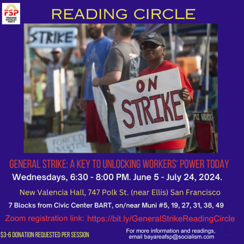 Reading Circle — General Strike: A Key to Unlocking Workers’ Power Today
