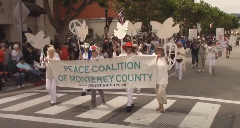 Peace Coalition of Monterey County unit - 2023 Monterey 4th of July Parade