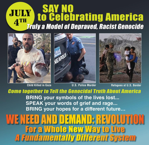 July 4th protest
