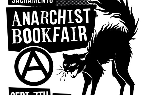 Sacramento Anarchist Bookfair Image for Social Media Posts