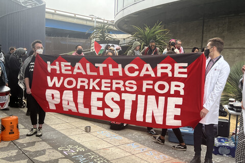 Healthcare Workers For Palestine Joined The Action