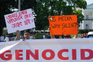 WASHINGTON (08-13) – A vociferous crowd of Bangladeshi Hindus demonstrated at the White House on August 10, calling for an end to religio...