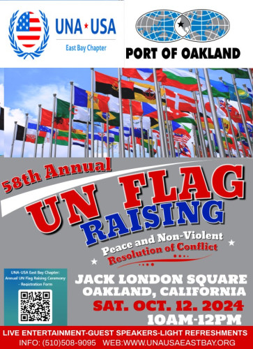 UN FLAG RAISING