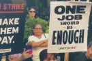 Two thousand San Francisco hotel workers who are members of Unite Here Local 2 went out on strike on Labor Day September 2, 2024. 800 wer...