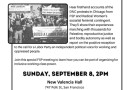 One City, Two Realities: Report from Protests at DNC, Sunday September 8 @ 2 pm, 747 Polk St, SF