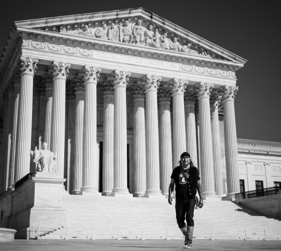 “It’s time to submit our court case. I am so happy we are here. Over 500 years of struggle have affected not only us but every race since...