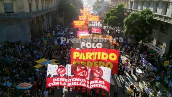 Mass Mobilization By the PO, Piqueteros and other parties.