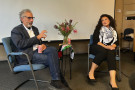 A report from Gaza by San Francisco healthcare workers was held in San Francisco on September 19, 2024 that included Dr. Jess Ghannam, UC...