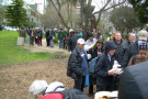 Tamara Keith Of NPR &amp; PBS Used To Reside Near People's Park At 2646 Hillegass Ave: Food Not Bombs Feeding People at People's Park: 