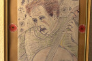 The Cellist: A drawing by Lynda Carson of "The Cellist!"