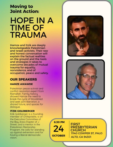 24 Oct-Hope in a Time of Trauma: Moving to Joint Action