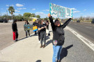 "Water is Life!" Hualapai said as they marched on Saturday to protect their ceremonial place from a lithium mine. The Hualapai Tribe file...