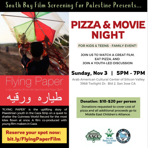 Pizza and Movie Night: Flying Paper