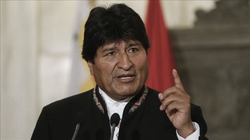 Evo Morales, deposed by a coup in 2019, is still on the Nazi hit list