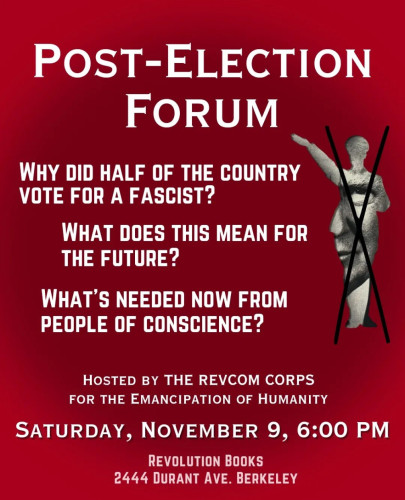 Post Election Forum