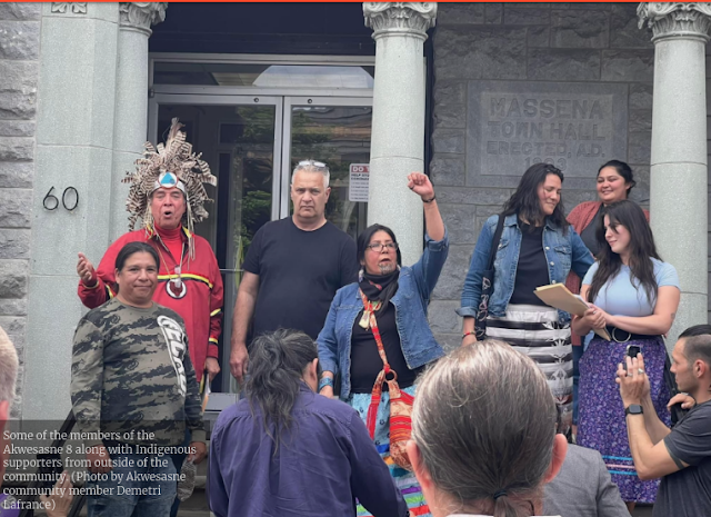 Akwesasne Mohawk asserting their rights to their island homeland won a court victory on Tuesday. Coast Salish shared their struggle to pr...