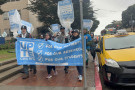 UCSF UPTE Workers Marched At The Campus