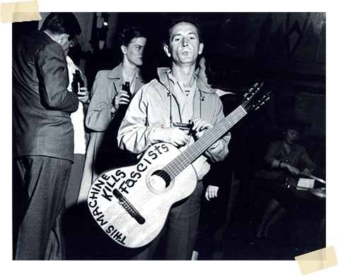 Woody Guthrie And His Famous Activist Guitar: