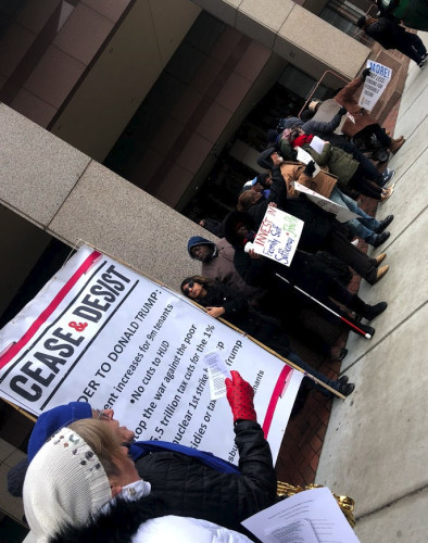 Photo of National Alliance Of HUD Tenants (NAHT) 2018 Protest