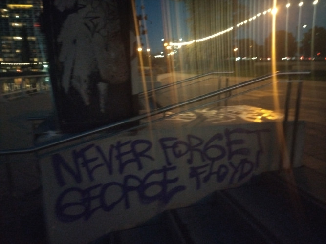 Never forget George Floyd!