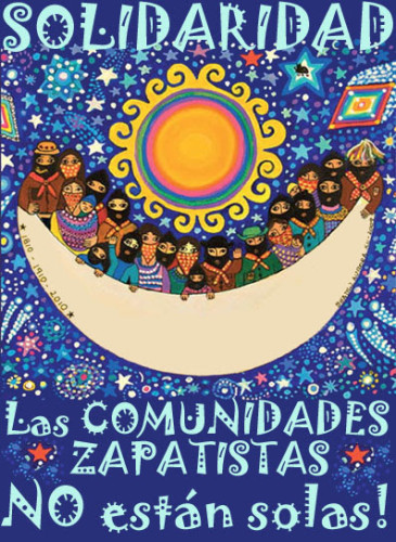 Las Comunidades Zapatistas NO están solas!