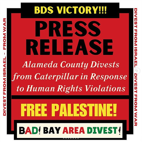 OAKLAND, CA - In a significant win for human rights, Alameda County has initiated the process of divesting $32 million in public funds fr...