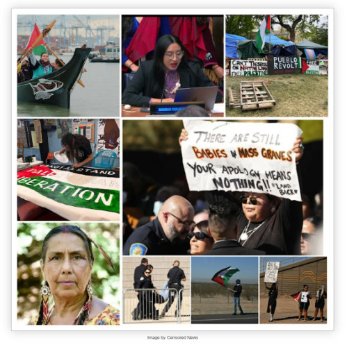 Censored News honors the courage of Native People who stood in solidarity with Palestine and spoke out against genocide. During a year of...