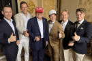 Trump With AfD Supporters